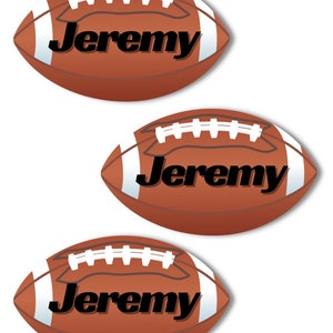 Football Name Tags Football Printables Football Team Ideas Editable Football Tags - Etsy