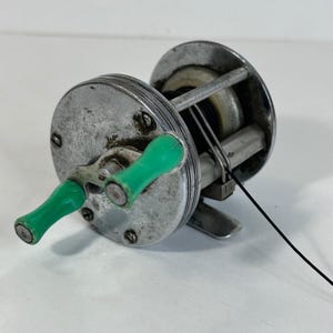 Jc Higgins Fishing Reel - Etsy Jc Higgins Fishing Reel - Etsy