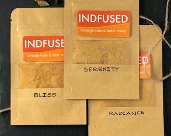Experience Golden Milk sachets in 3 unique blends! Rooted in tradition. Time honored comfort !