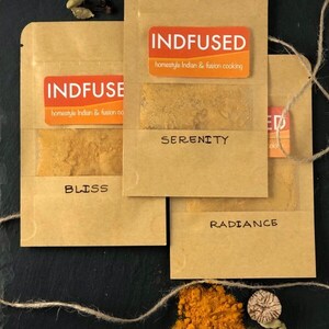 Golden Milk sachets in 3 unique blends