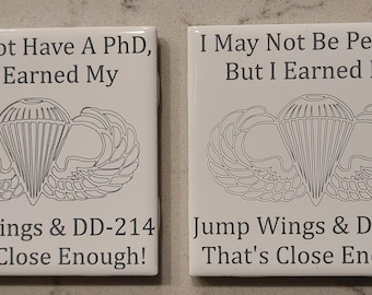 Army Airborne Wings - Jump Wings (Set of 2)