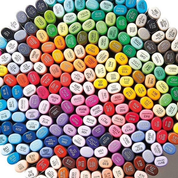 PRINTABLE COPIC Marker Chart Full Marker Chart Print and - Etsy Canada