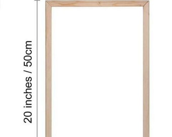 YCDC US 16" x 20" / 40 X 50cm Premium Pine Wood Canvas Stretcher Frame DIY