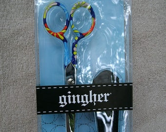 Gingher 5" Designer Series Knife Edge Sewing Scissors - "Tessa" -