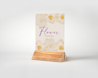 Fairy Birthday Table Signs: Enchanted Garden Theme (Instant Download)