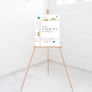Taxi Birthday Party Welcome Sign, 18x24, 24x36, Poster, Taxi Cab, Hail a Cab, Taxi Car Theme, Editable, INSTANT DOWNLOAD