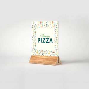 Musical Instruments Birthday Party Table Signs, Table Decorations, Marching Band, Music, Printable, Editable, INSTANT DOWNLOAD