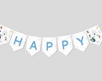 Calling All Vikings Viking Banner Happy Birthday Baby - Etsy