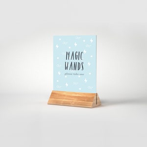 Magical Celebration Birthday Table Signs, Table Decorations, Party Decor, Wizards, Wizarding World, Printable, Editable, INSTANT DOWNLOAD