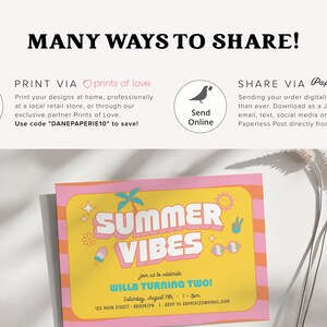 a picture of a poster that says many ways to share