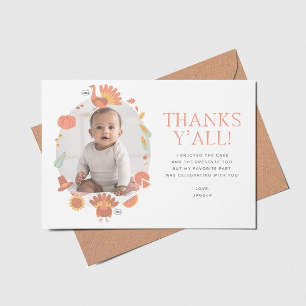 Turkey Card - Etsy