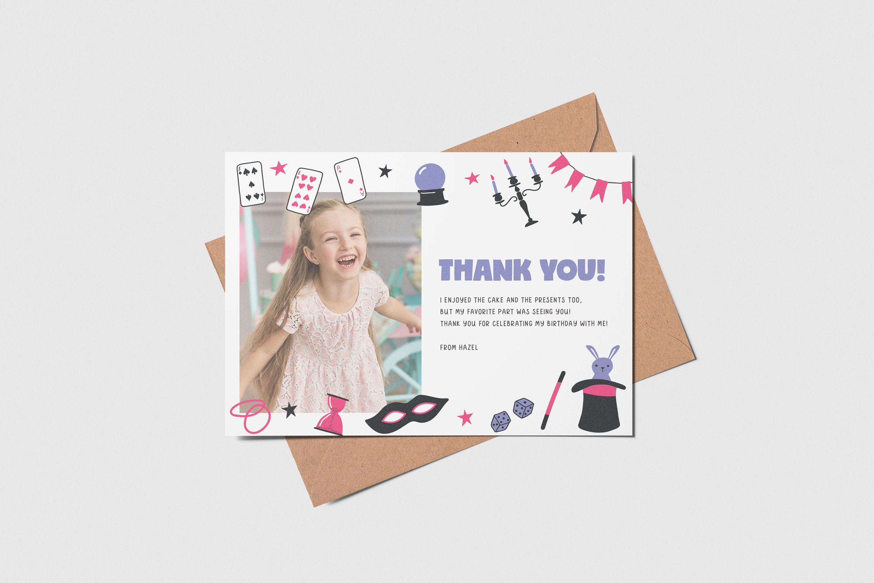 Magic Show Birthday Party Invitation, Magician, Abracadabra, Printable ...