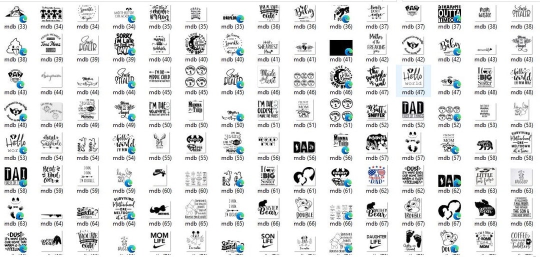 Giant Mom Dad Baby Svg Bundle - Etsy UK