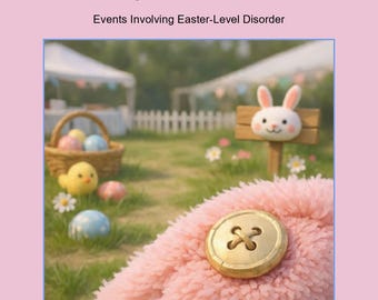 A Bunny Suit's Button View | Easter Satire Short Story | Digital Zine PDF
