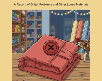 Craft Store Humor Zine | Retail Shift PDF | Smock Button POV Story Digital Download