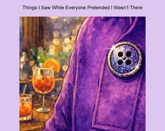 A Bartender's Button View | Bar Satire Short Story | Digital Zine (PDF)