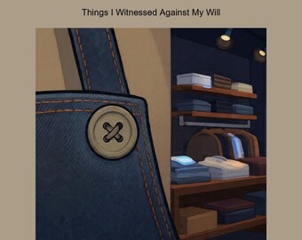 Retail Apron Humor Zine | Shirt Store Shift PDF | Apron Button POV Story Digital Download