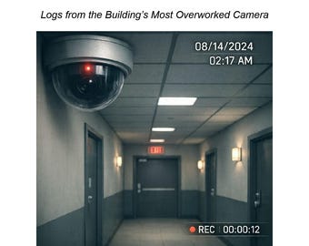 Hallway Incidents | Apartment Building Satire Short Story | Camera POV Digital Zine (PDF)