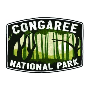 Congaree National Park Sticker South Carolina National Park Decal / Sticker
