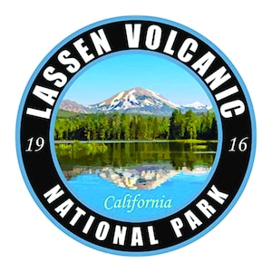 Lassen Volcanic National Park Sticker California National Park Decal / Sticker