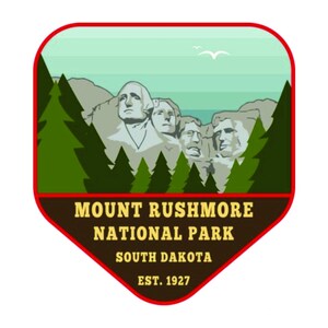 Mount Rushmore National Park Sticker South Dakota National Park Decal / Sticker