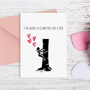 Linda tarjeta de San Valentín, tarjeta de felicitación romántica, película de damas de honor, tarjetas caprichosas, tarjeta de San Valentín