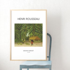 Henri Rousseau Jungle Art Print