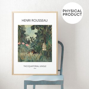 Exotic Jungle Art by Henri Rousseau
