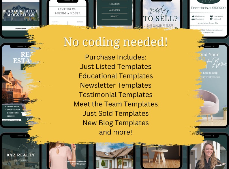 50 Real Estate Email Templates Realtor Email Marketing Etsy
