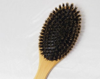 Brosse en bambou et poil de sanglier