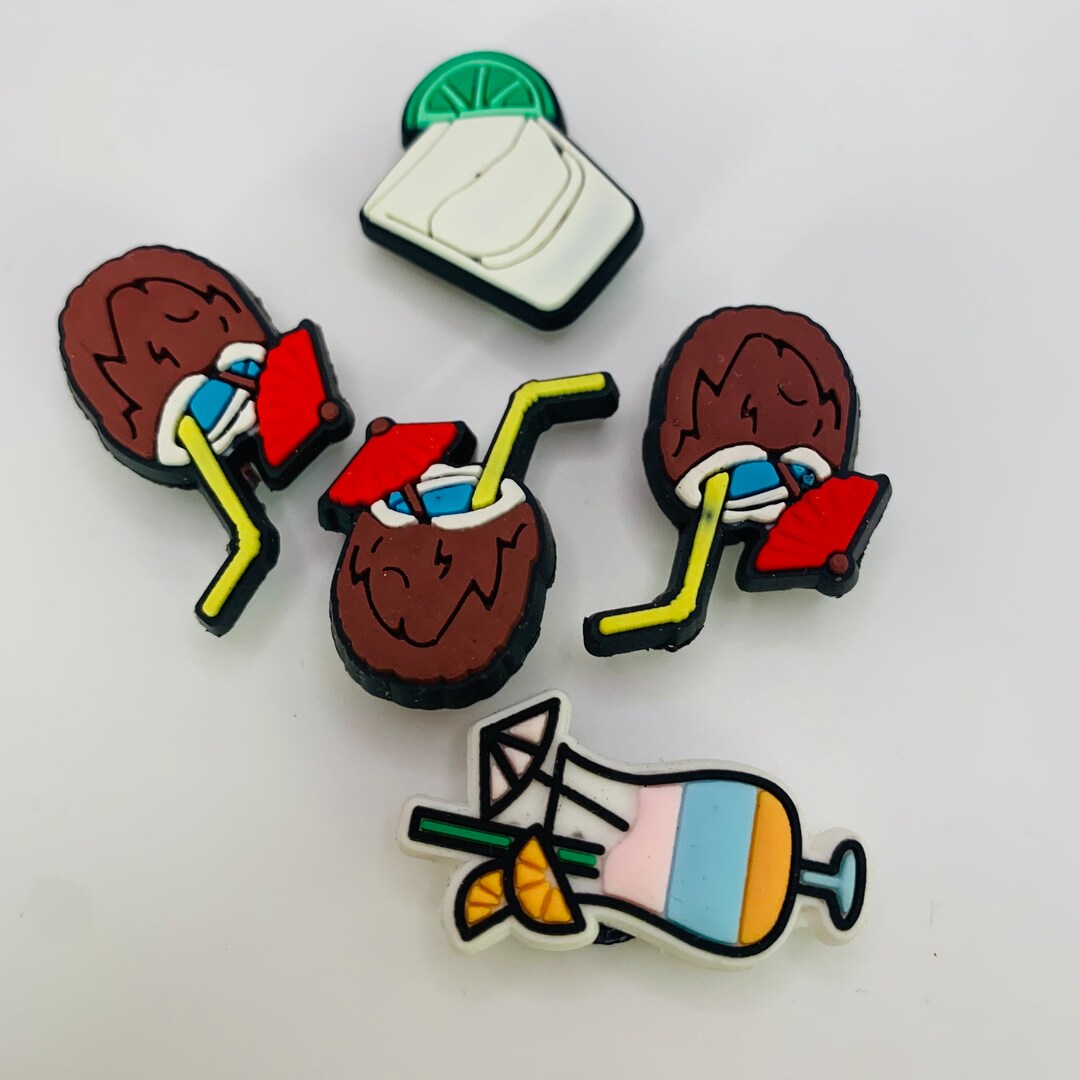 Adult Drink Jibbitz Croc Charms, Alcohol Croc Jibbitz, Shoe Charms Etsy