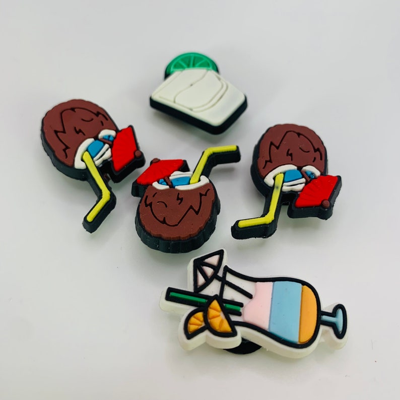 Adult Drink Jibbitz Croc Charms, Alcohol Croc Jibbitz, Shoe Charms Etsy