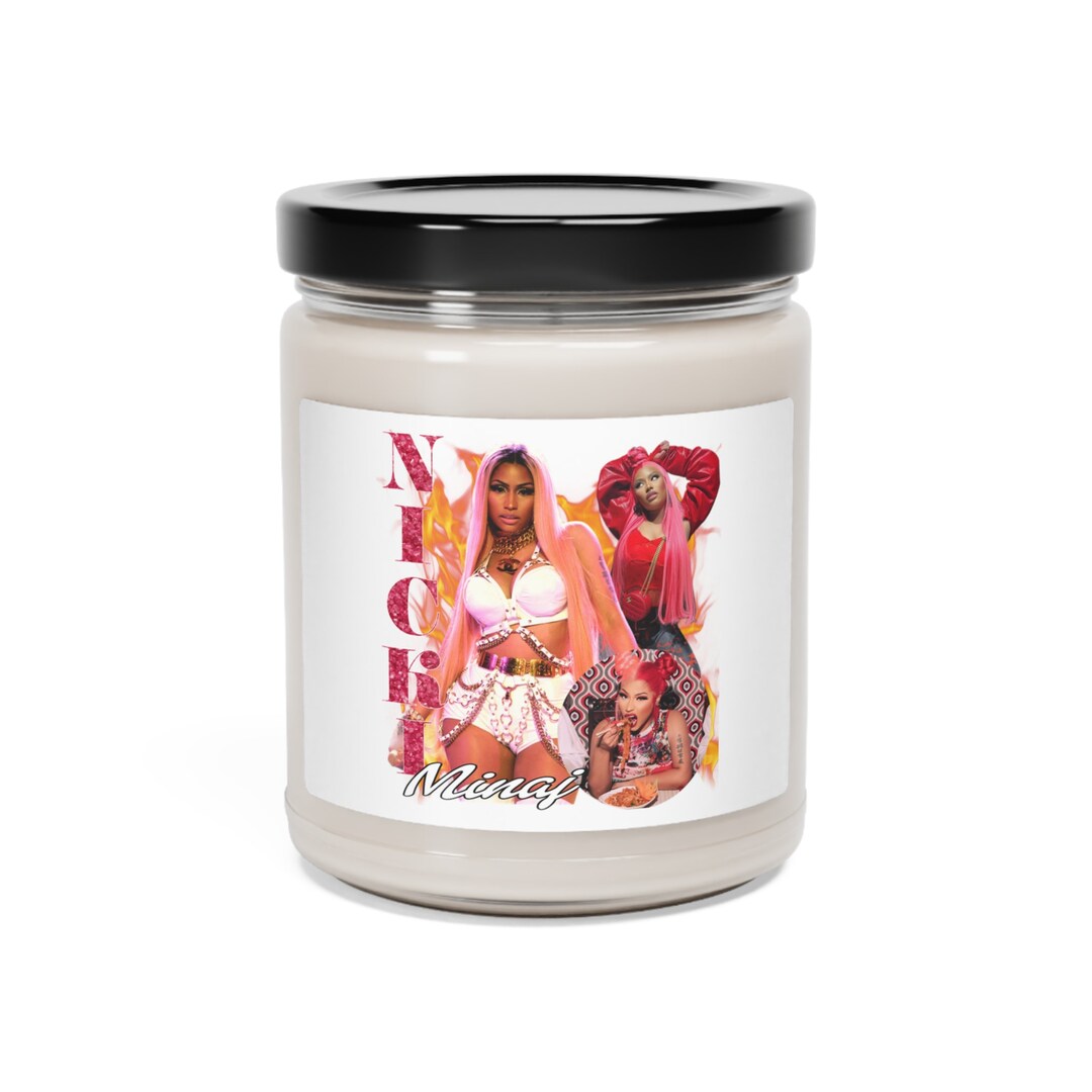 Nicki Minaj Candle Scented Candles Sustainable Soy Candles Etsy