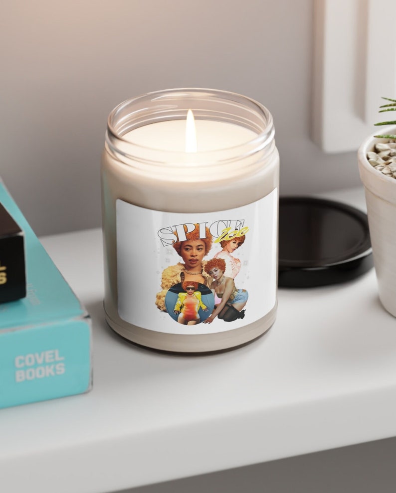 Ice Spice Candle Ice Spice Concert Gift Scented Candles Sustainable Soy