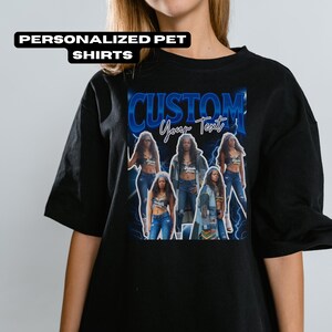 Custom Your Own Bootleg Idea Here Shirt, Customize Photos Shirt,90s Vintage  Bootleg Shirt, Custom Photo Shirt, Custom Bootleg Tee 