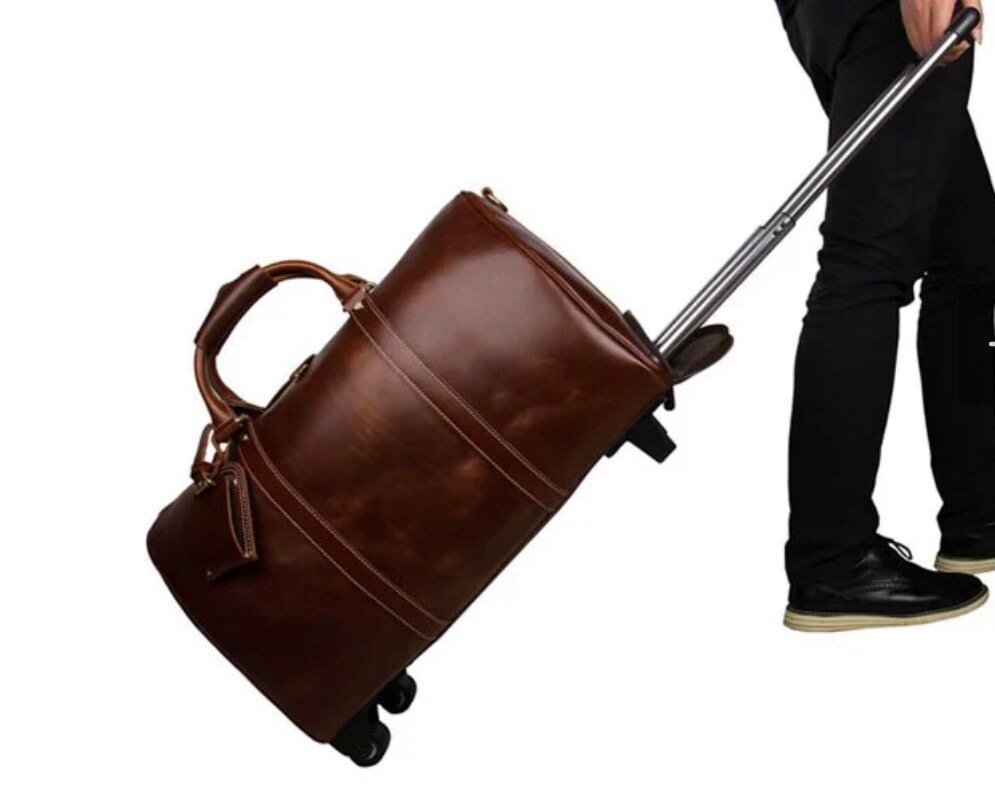 Craftshades - Multipurpose Handcrafted Leather Travel Bag | 100% Genuine  Leather