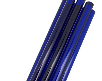 Glass Alchemy Brilliant Blue Borosilicate Glass Rods (2nd Quality, 1 pound and 6.6 ounces)