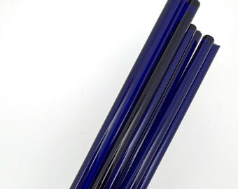 Glass Pipe Devardi Glass COE 33 Borosilicate Tubing - 5 Colored Boro Tubes 12" Each For Lampworking Glass Tube Green Jewelry Making Beads - Foto 6