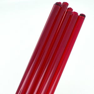 Northstar Glassworks Garnet LITE Borosilicate Glass Rods (11.6 ounces, Odd-Quality)