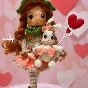 Amigurumi Doll,amigurumi organic doll,%100 Handcrafted crochet doll, gift for baby and  children, Handmade Doll,Handmade Toys.