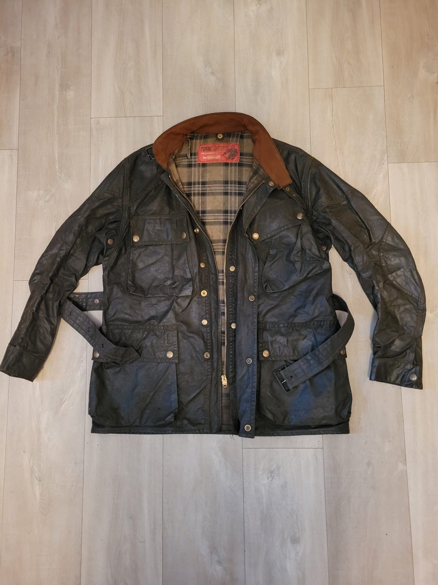 ジャケット・アウター 60s belstaff trialmaster professional 36 Vintage 1960s BELSTAFF TRAILMASTER Pro Waxed Cotton