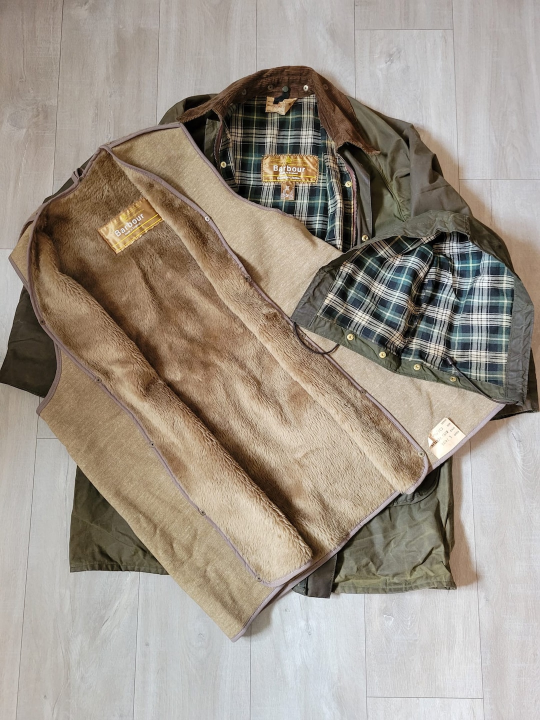 Excellent Rare Matching Barbour 1970s Single Crown A123 Excellent Rare Matching Barbour 1970s Single Crown A123