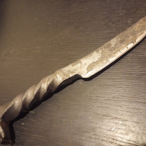 Hand Forged Railroad Spike Knife