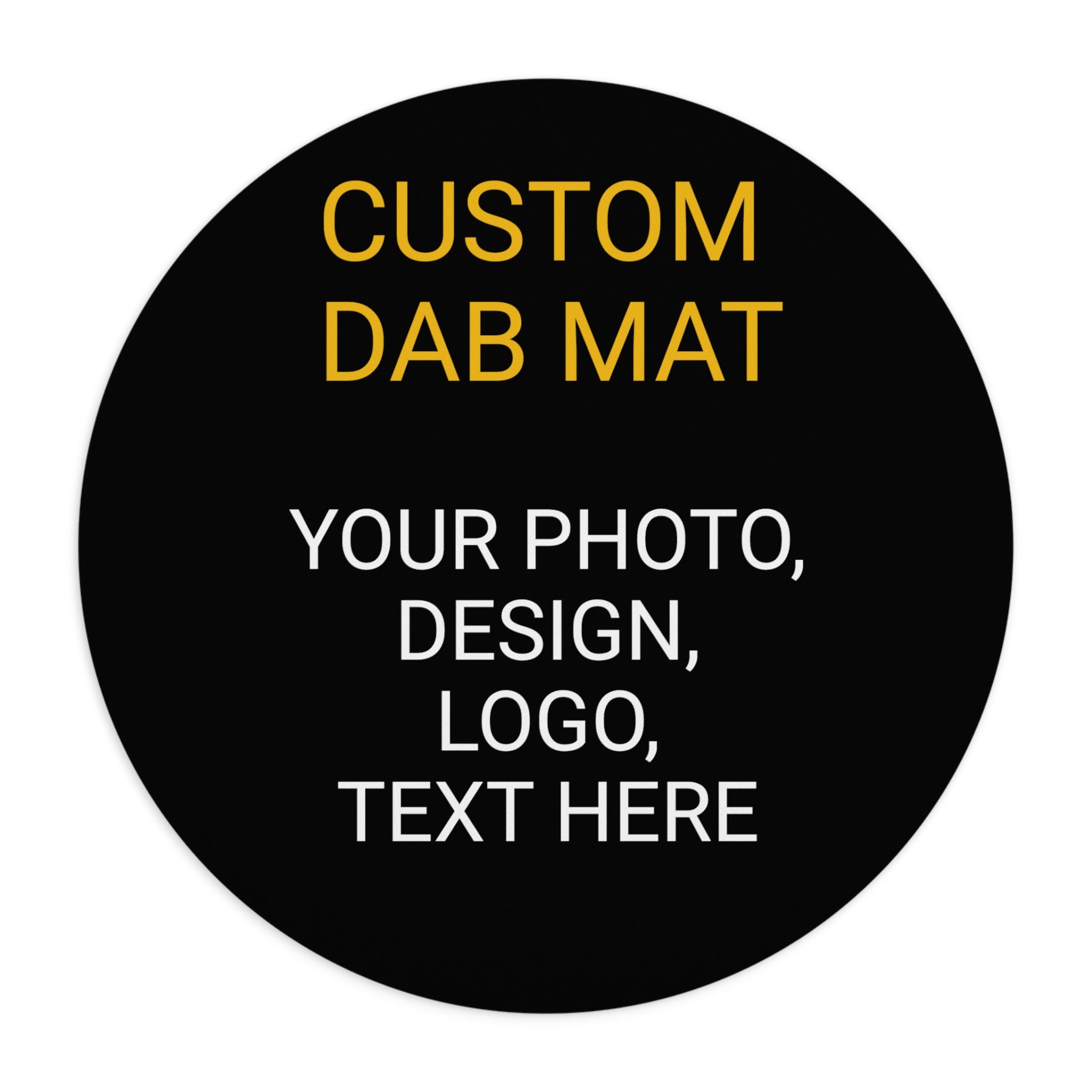Custom Silicone Dab Mats 3″ x 4″ 