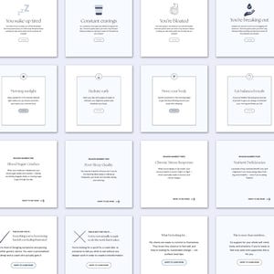 Wellness Coach Instagram Carousel Templates for Canva (Digital Download)