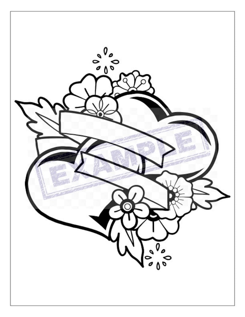 Unique, Detailed Coloring Pages PDF, 21 full 8x11, great for kids, teens or adults image 6