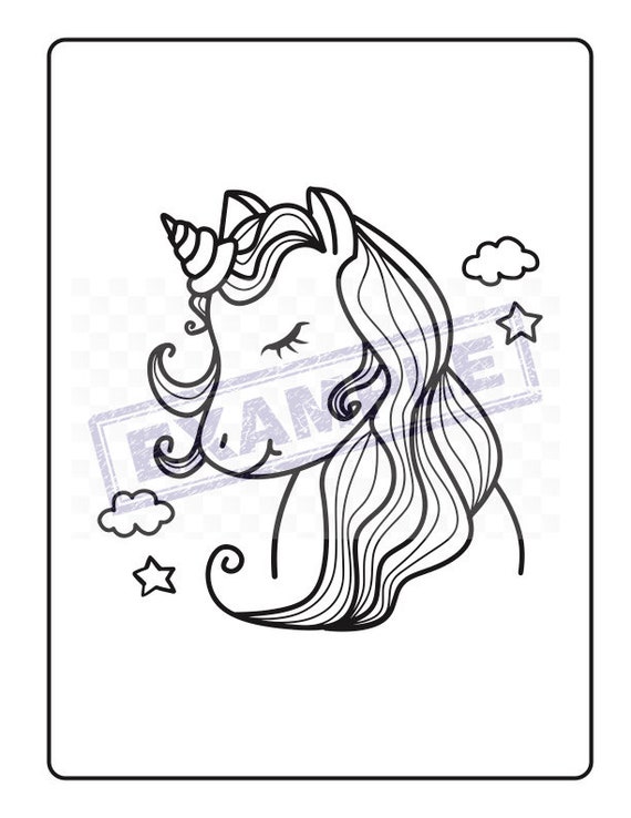 Unicorn Coloring Book For Girls Ages 8-12: Coloring Pages For Kids with  Cute and Funny Unicorns, 60 Images To Color (Paperback)