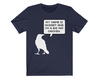 Whether you're a Philza fan or love the original TikTok, you should't pass up an opportunity to buy this hilarious I'm Nugget! I'm a big fat chicken! t-shirt.