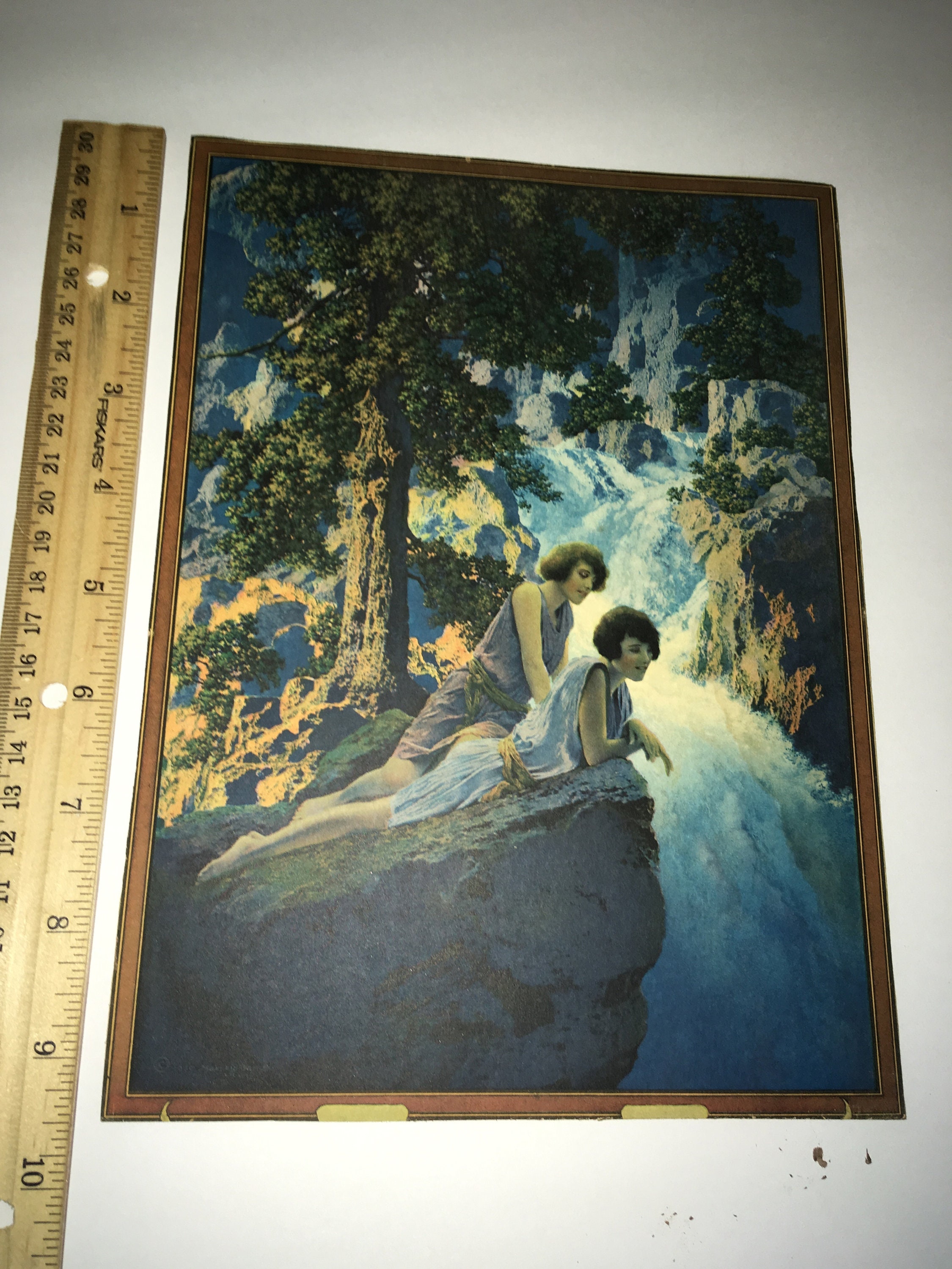 Original Maxfield Parrish Print 