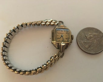 Rare R. Gsell Malden women&#39;s watch 10k RGP Eastern case R. G. Sell works 1920